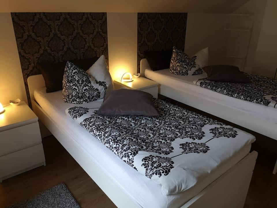 Haus Am Hang; Ferienwohnung Fernblick Stolberg  Luaran gambar