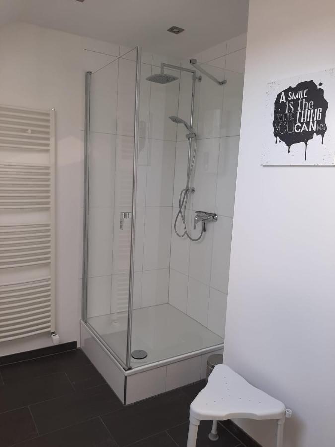 Haus Am Hang; Ferienwohnung Fernblick Stolberg  Luaran gambar