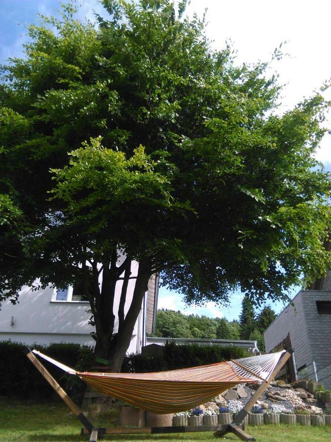 Haus Am Hang; Ferienwohnung Fernblick Stolberg  Luaran gambar